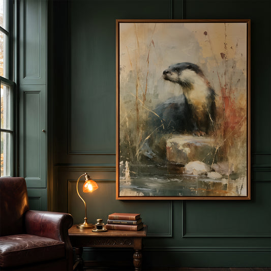 Canvas Art in a Lifestyle Setting