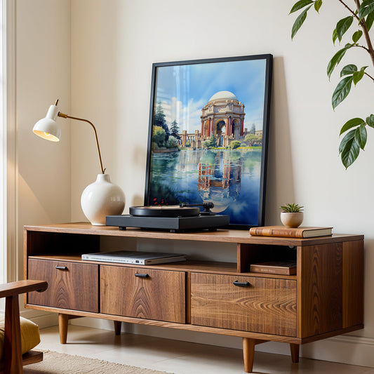 California Artwork in a Lifestyle Setting