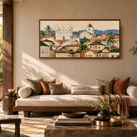 Indian Artwork in a Lifestyle Setting