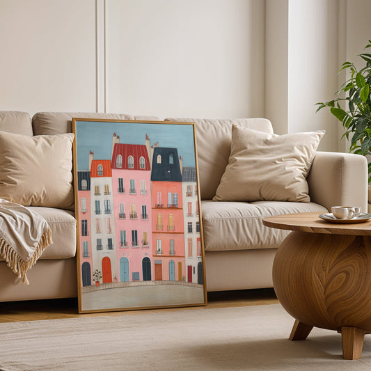 Canvas Art in a Lifestyle Setting