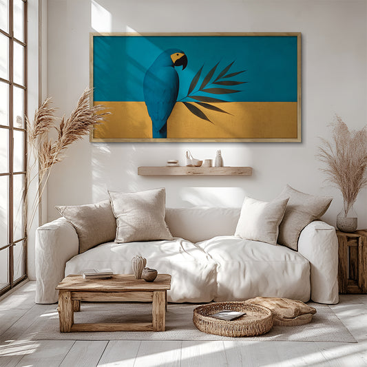 Parrot & Palm by Mexico Majestica