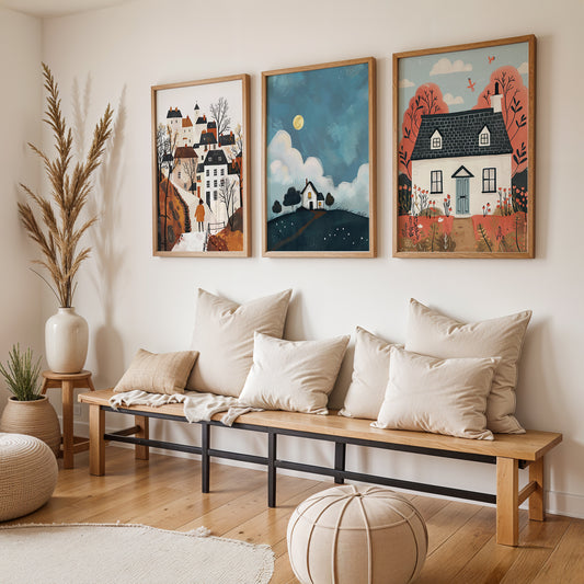 Gallery Wall Painting Set of Three