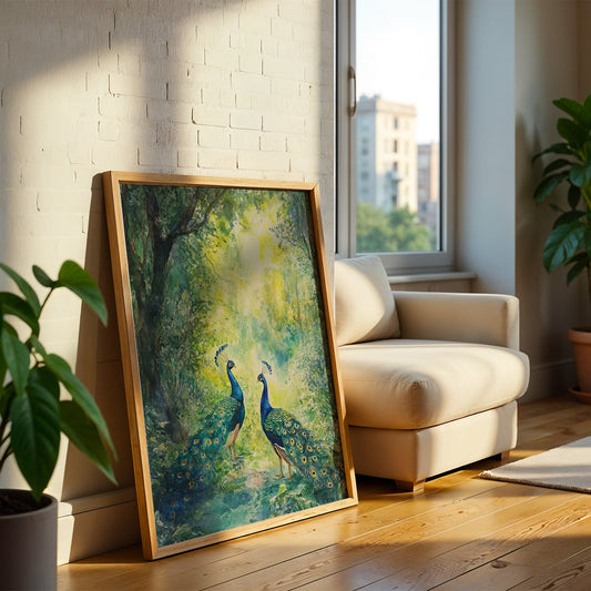 Indian Artwork in a Lifestyle Setting