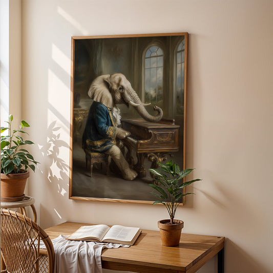 Canvas Art in a Lifestyle Setting