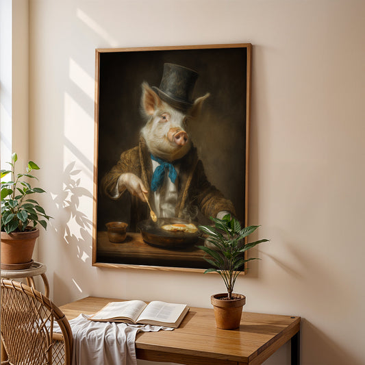 Canvas Art in a Lifestyle Setting