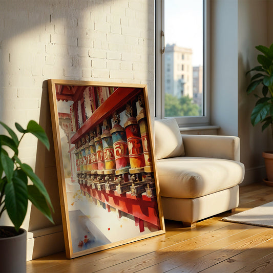 Limited Edition Artwork in a Lifestyle Setting