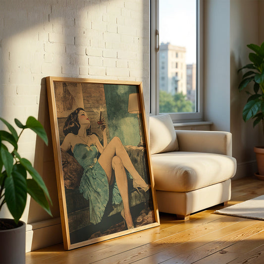 Limited Edition Artwork in a Lifestyle Setting