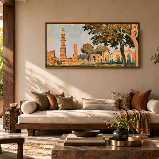 Indian Artwork in a Lifestyle Setting