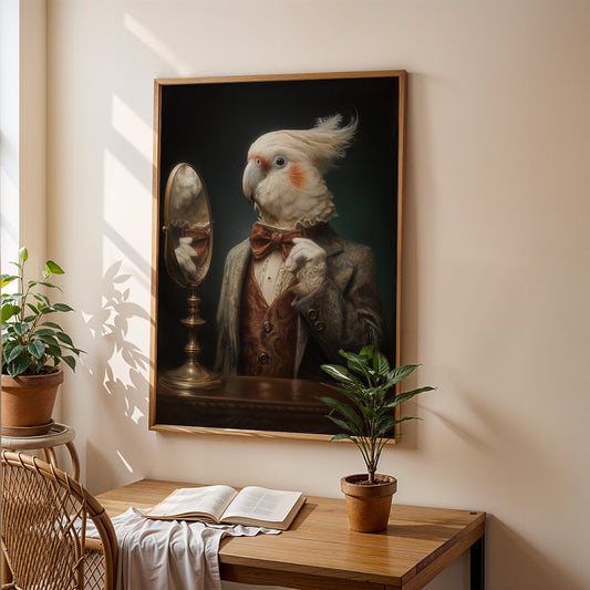 Canvas Art in a Lifestyle Setting