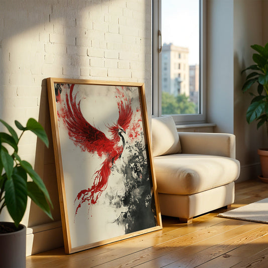 Indian Artwork in a Lifestyle Setting