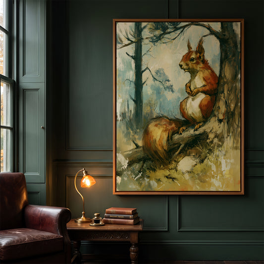 Canvas Art in a Lifestyle Setting