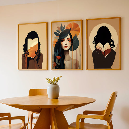 Gallery Wall Painting Set of Three