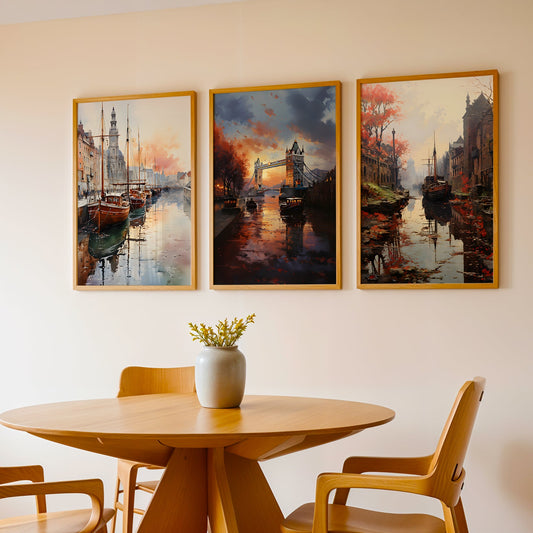 Gallery Wall Painting Set of Three