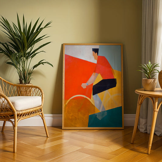 Canvas Art in a Lifestyle Setting