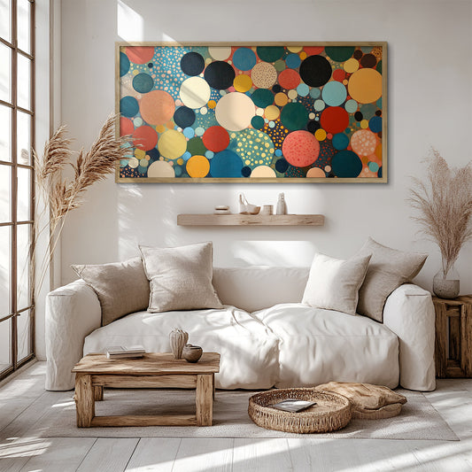 Modern Art in a Lifestyle Setting