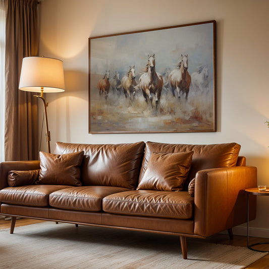 Indian Artwork in a Lifestyle Setting