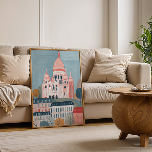 Canvas Art in a Lifestyle Setting