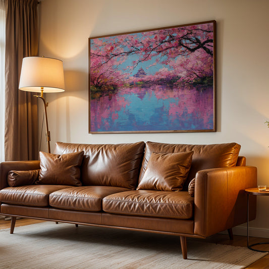 Japanese Artwork in a Lifestyle Setting