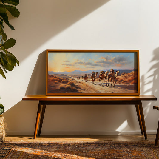 Indian Artwork in a Lifestyle Setting