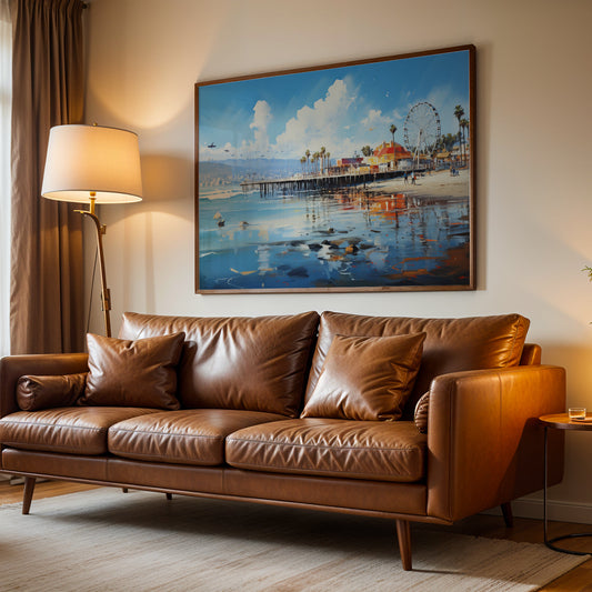 California Artwork in a Lifestyle Setting