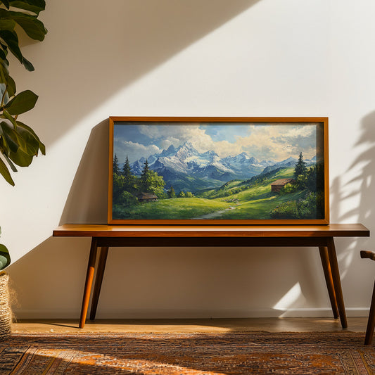 Indian Artwork in a Lifestyle Setting