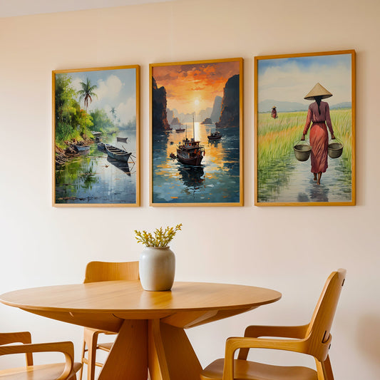 Gallery Wall Painting Set of Three