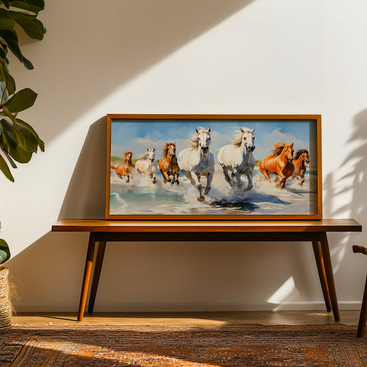 Indian Artwork in a Lifestyle Setting