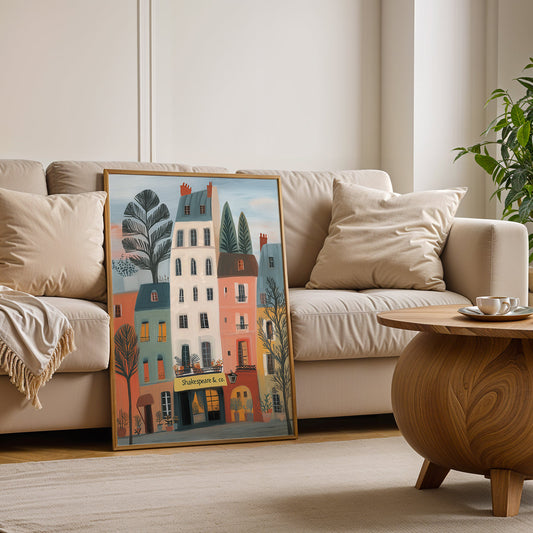 Canvas Art in a Lifestyle Setting