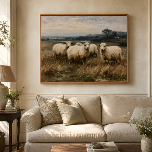 Canvas Art in a Lifestyle Setting