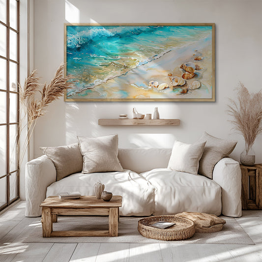 Modern Art in a Lifestyle Setting