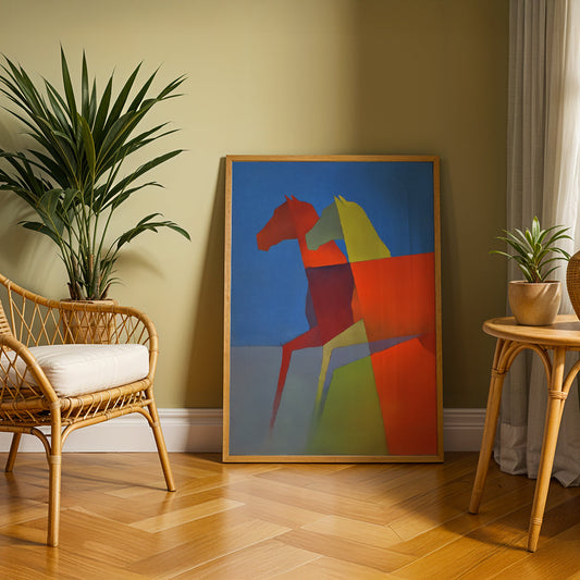 Canvas Art in a Lifestyle Setting