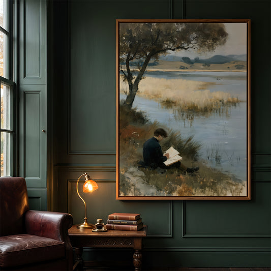 Canvas Art in a Lifestyle Setting