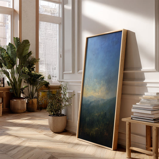 Indian Artwork in a Lifestyle Setting