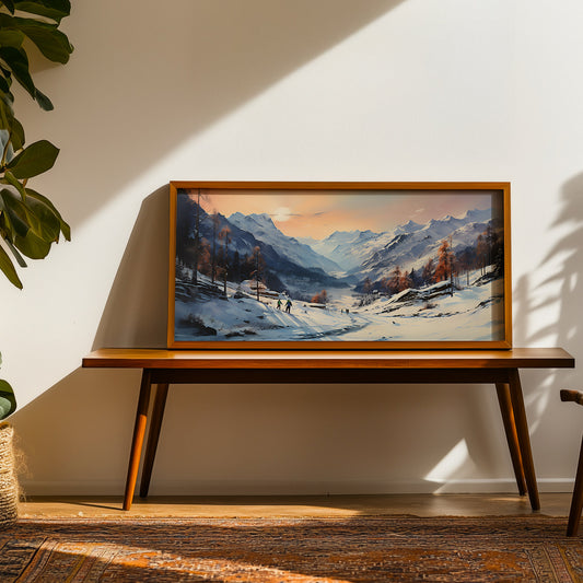 Indian Artwork in a Lifestyle Setting