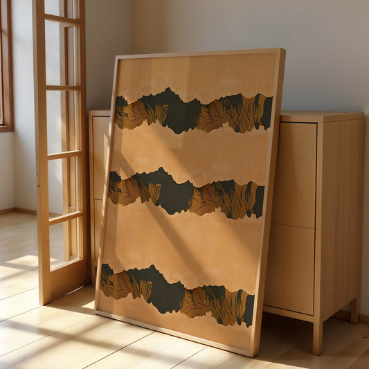 Abstract Painting for Home Spectral Pulse by NYC Abstract