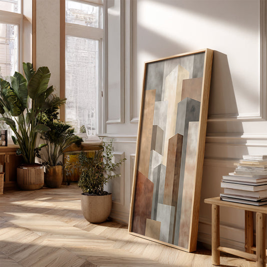 Indian Artwork in a Lifestyle Setting