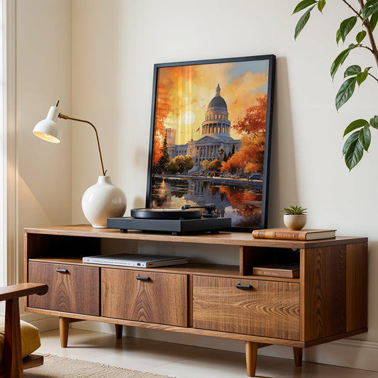 California Artwork in a Lifestyle Setting