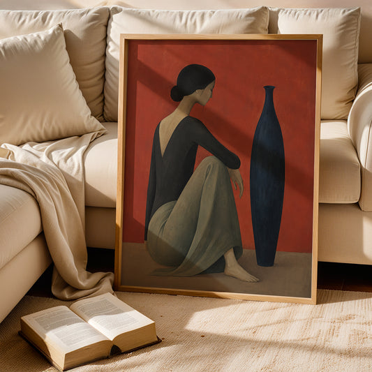 Canvas Art in a Lifestyle Setting