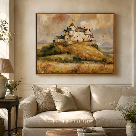 Canvas Art in a Lifestyle Setting