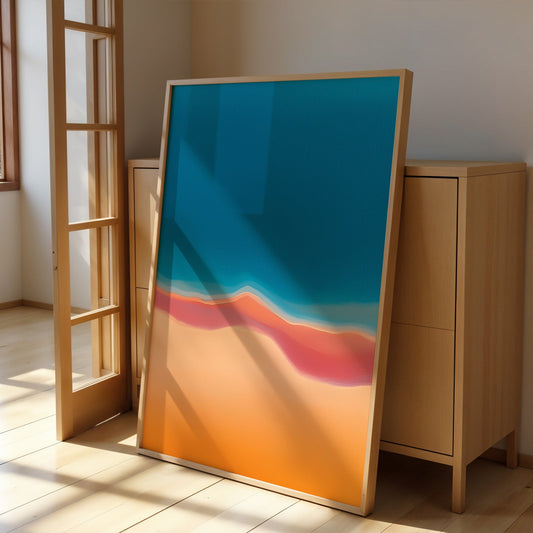 Abstract Painting for Home Sub Aqeous Form by NYC Abstract