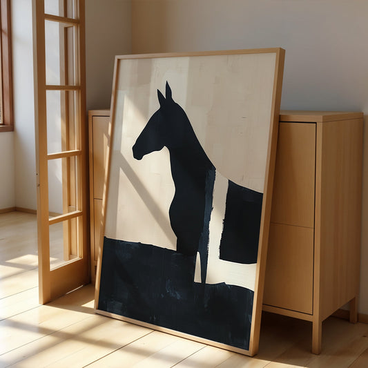 Abstract Painting for Home Subject Of Race by NYC Abstract