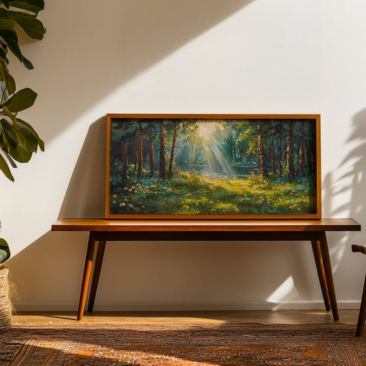 Indian Artwork in a Lifestyle Setting