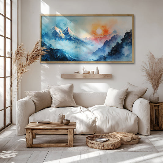 Modern Art in a Lifestyle Setting