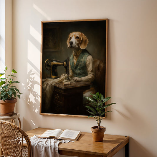 Canvas Art in a Lifestyle Setting