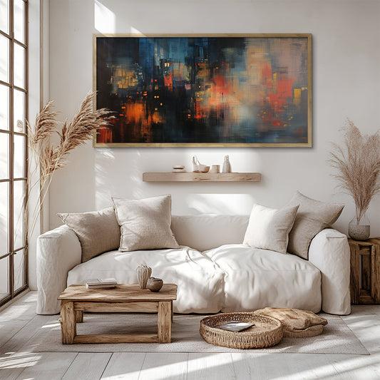 Modern Art in a Lifestyle Setting