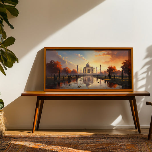 Indian Artwork in a Lifestyle Setting