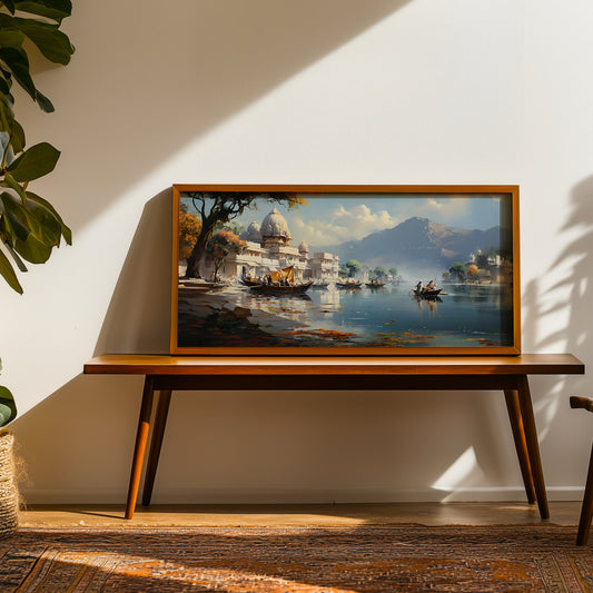 Indian Artwork in a Lifestyle Setting