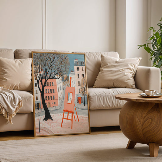 Canvas Art in a Lifestyle Setting