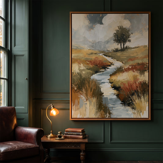Canvas Art in a Lifestyle Setting