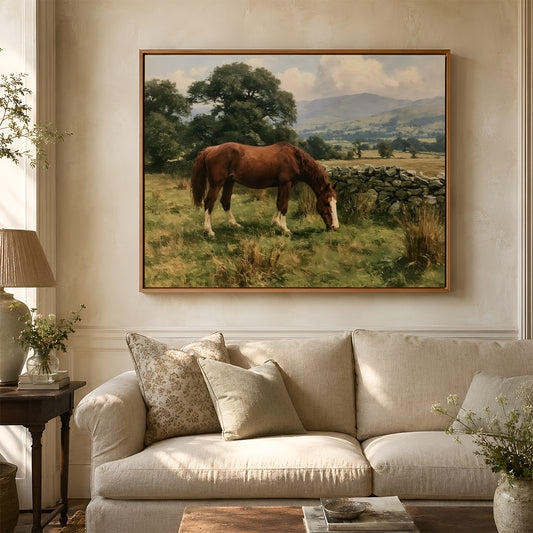 Canvas Art in a Lifestyle Setting